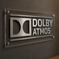 Объемная акриловая табличка 3D Dolby Atmos, декор для домашнего кинотеатра, вывеска 4K Ultra HD/THX/KRIX/DTS/X Dolby Atmos для комнаты кинотеатра