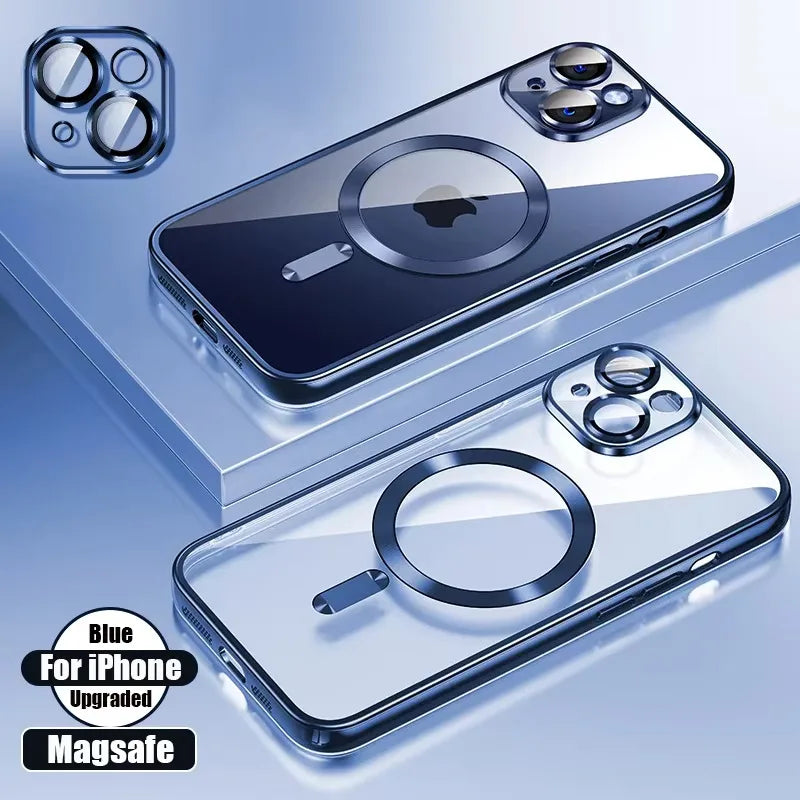 כיסוי שקוף דק MagSafe לאייפון