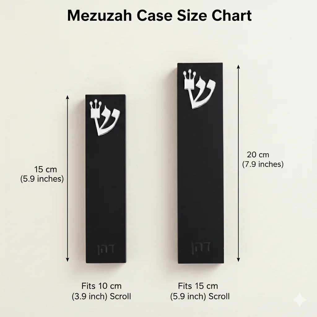 בית מזוזה מודרני מאקריליק בהתאמה אישית