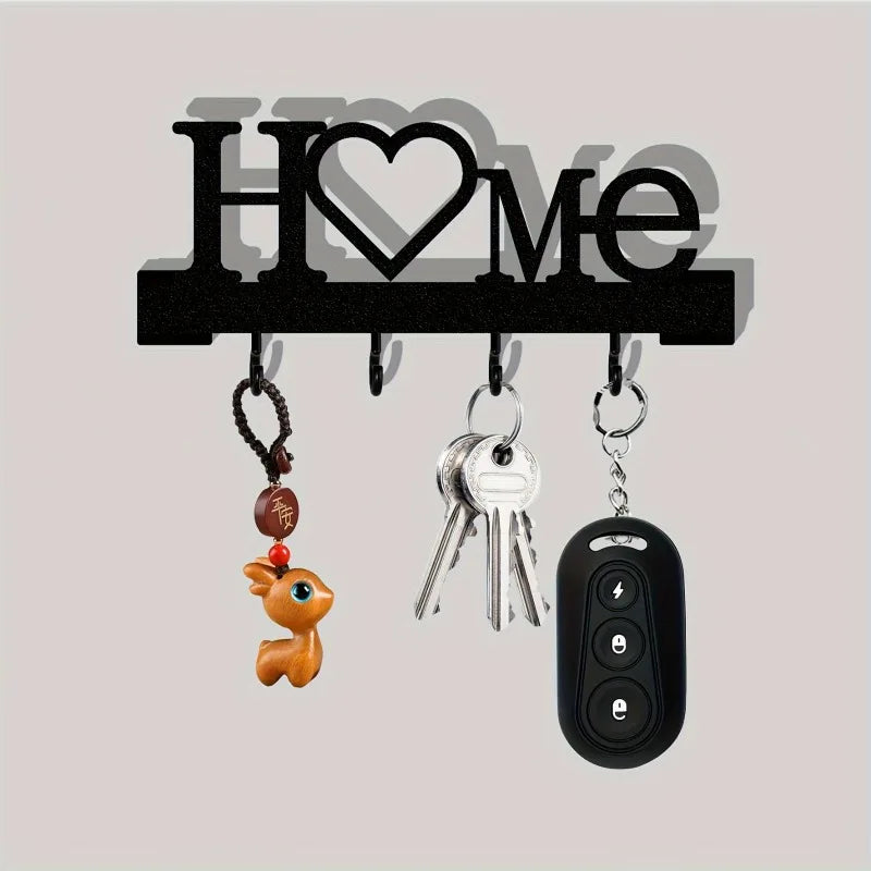מתלה מפתחות "Home Love" לקיר