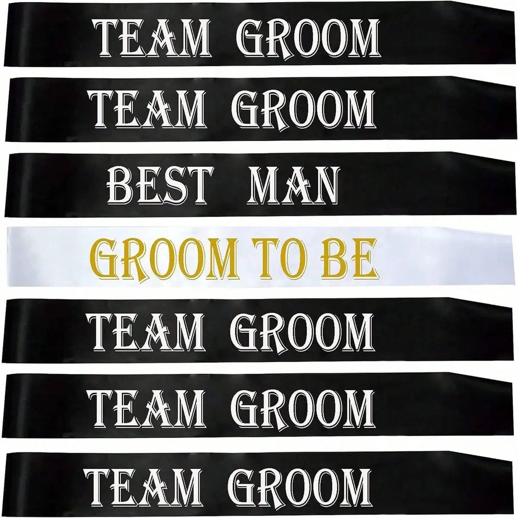שקיות מתנה Team Groom לחברי החתן