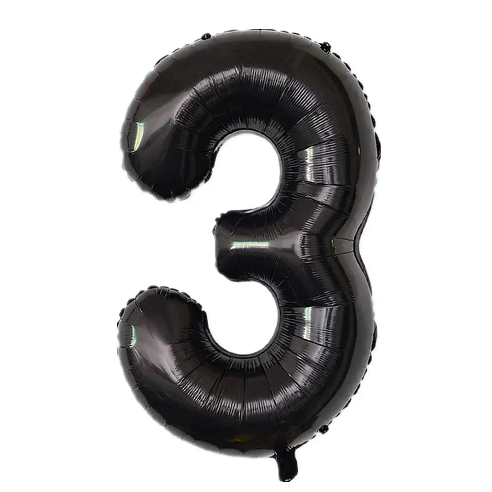 בלון מספר ענק 81 ס״מ – במגוון צבעים