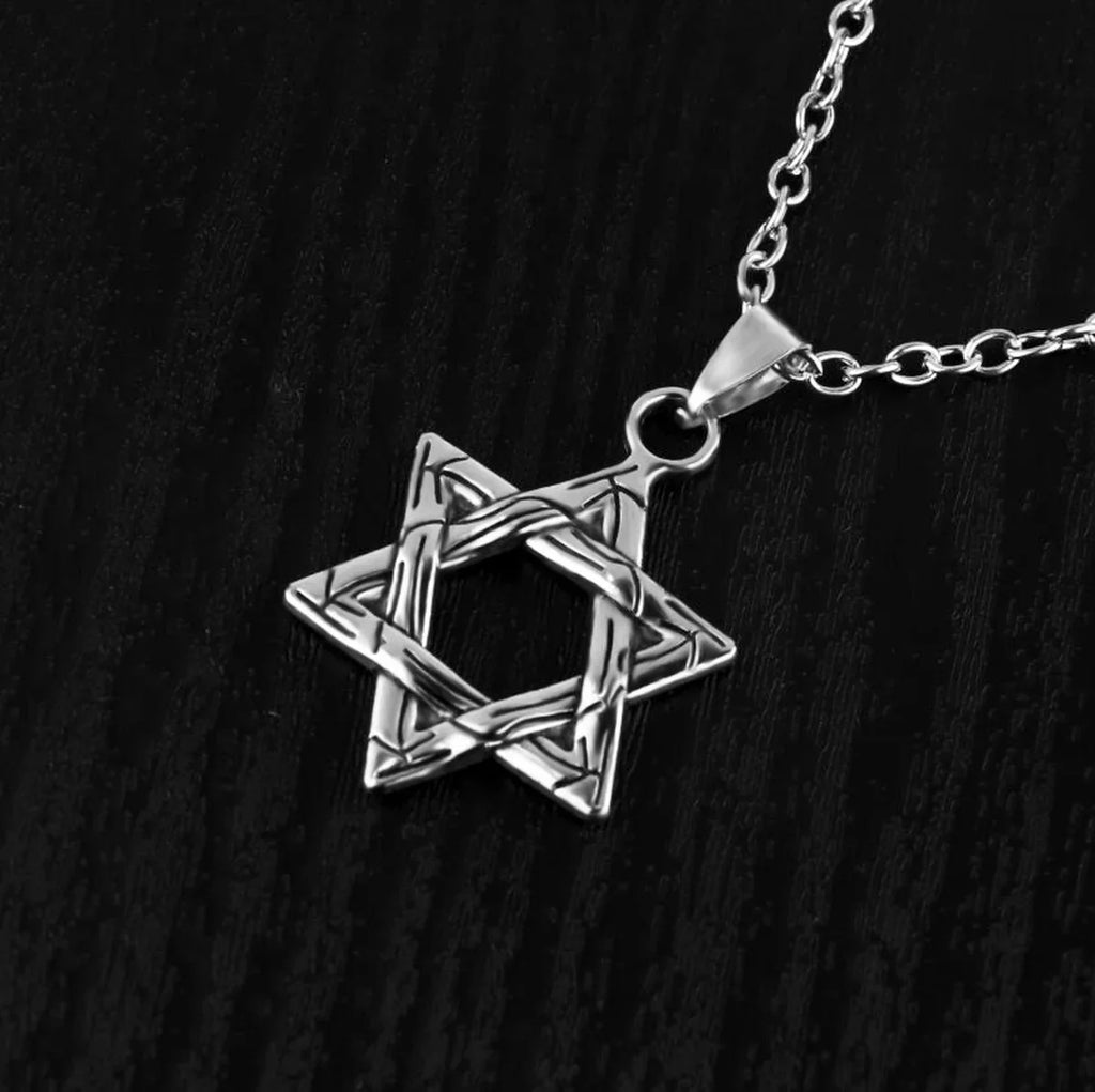 שרשרת מגן דוד לגברים