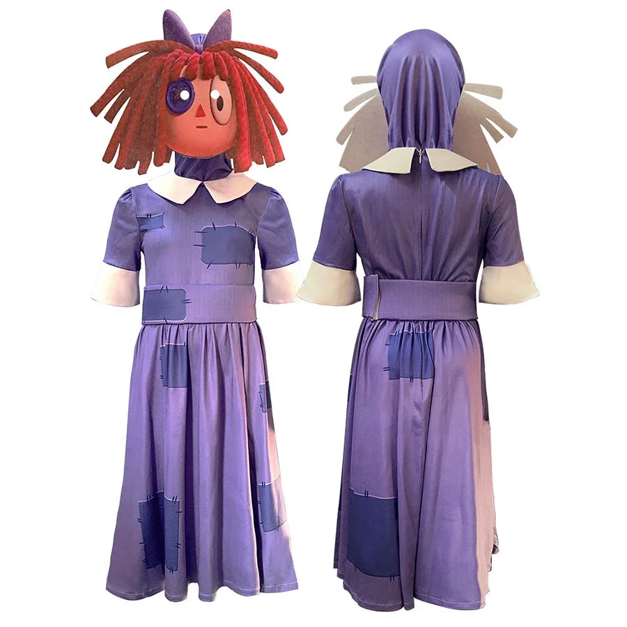 תחפושת ליצנית דיגיטלית לילדים ולמבוגרים