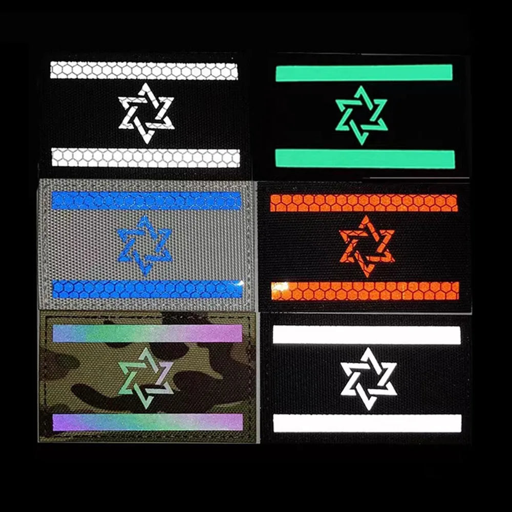 טלאי דגל ישראל רקום