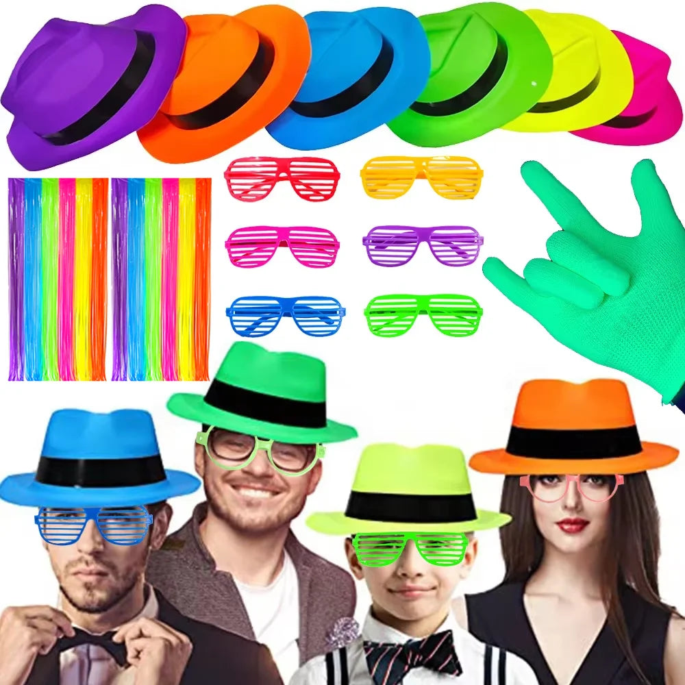 ערכת מסיבת ניאון זוהרת באור UV