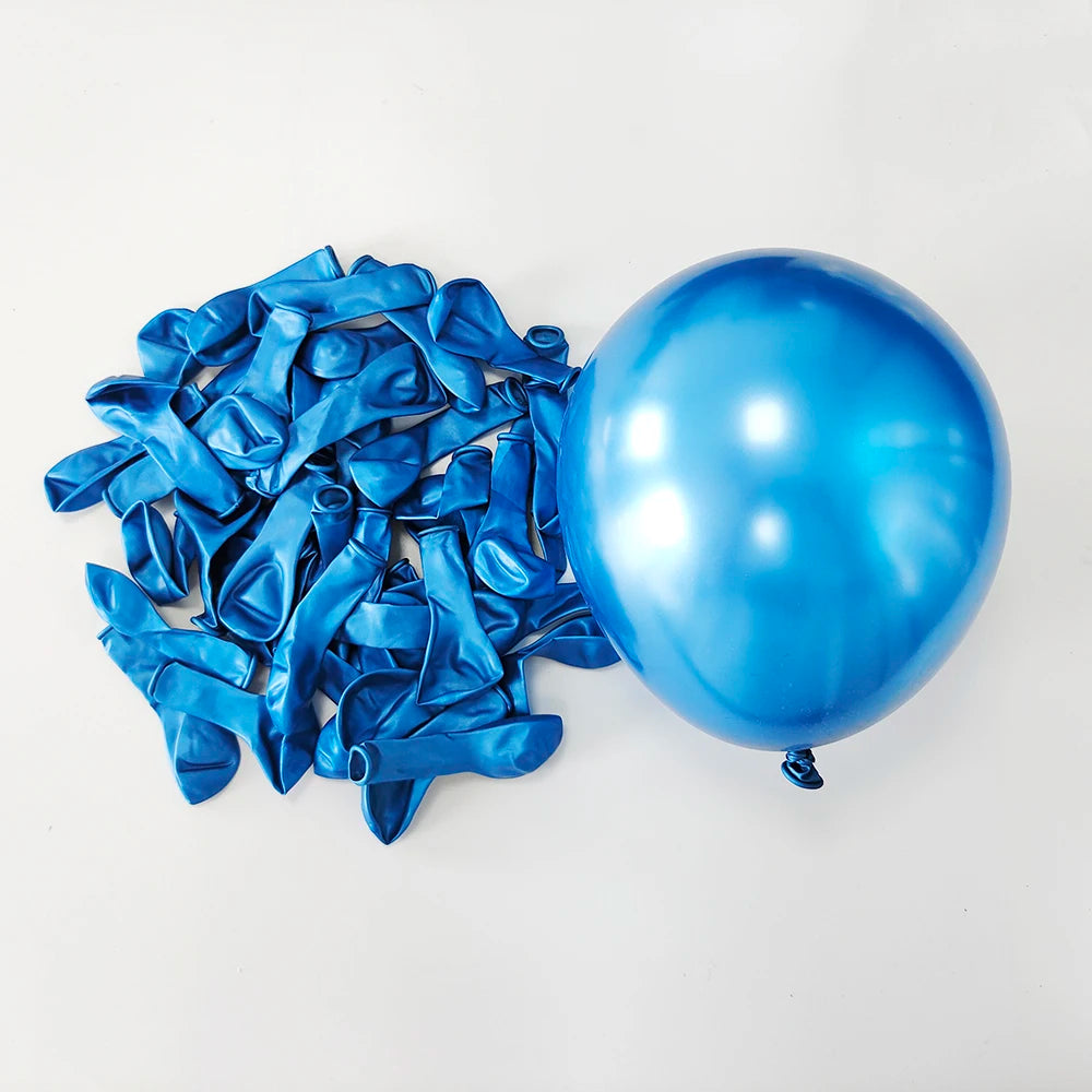 בלוני לטקס מטאליים 25 ס״מ – 10 עד 50 יחידות