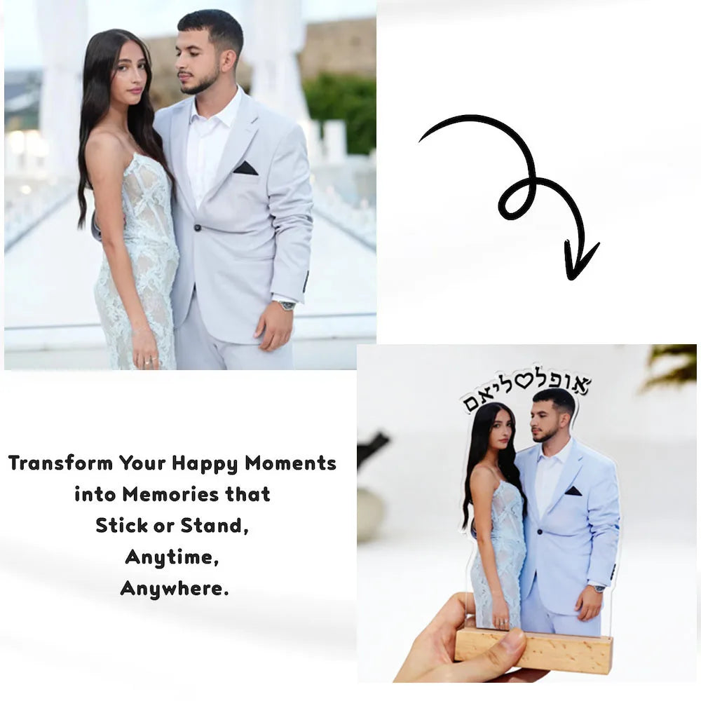 פסלון תמונה אישי – לזוגות ולמשפחה