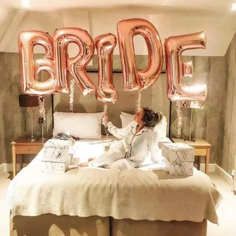 בלוני פויל BRIDE ברוז גולד