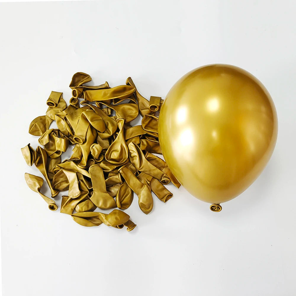 בלוני לטקס מטאליים 25 ס״מ – 10 עד 50 יחידות
