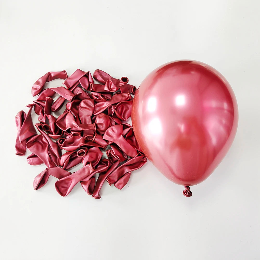 בלוני לטקס מטאליים 25 ס״מ – 10 עד 50 יחידות