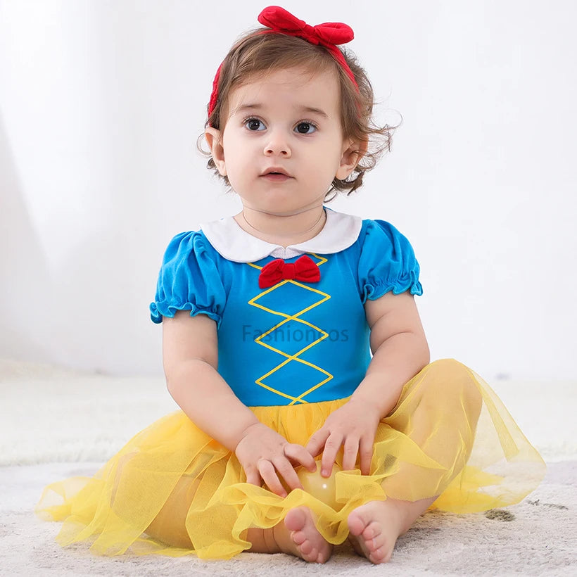 שמלת טוטו לתינוקת עם סרט לראש, בגדי נסיכות לתינוקות, עיצוב חמוד, שמלת ילדות, תלבושת למסיבת ליל כל הקדושים