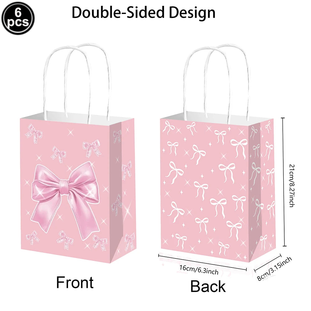 קופסאות פופקורן וכלי הגשה בעיצוב פפיונים