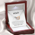 שרשרת תליון לב לנשים מתנה לאמא, תכשיט אופנתי ליום האם או ליום הולדת, כולל קופסה