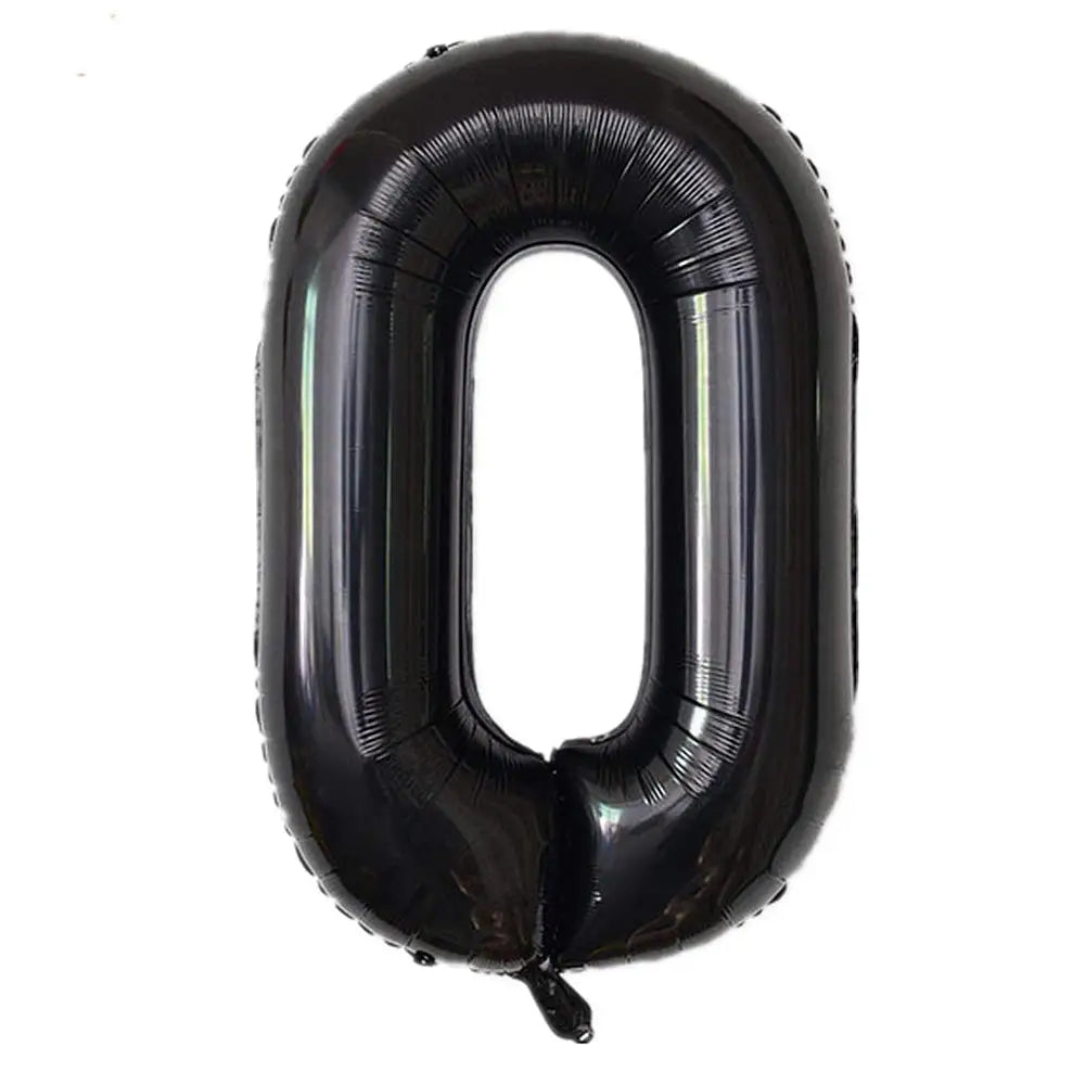בלון מספר ענק 81 ס״מ – במגוון צבעים
