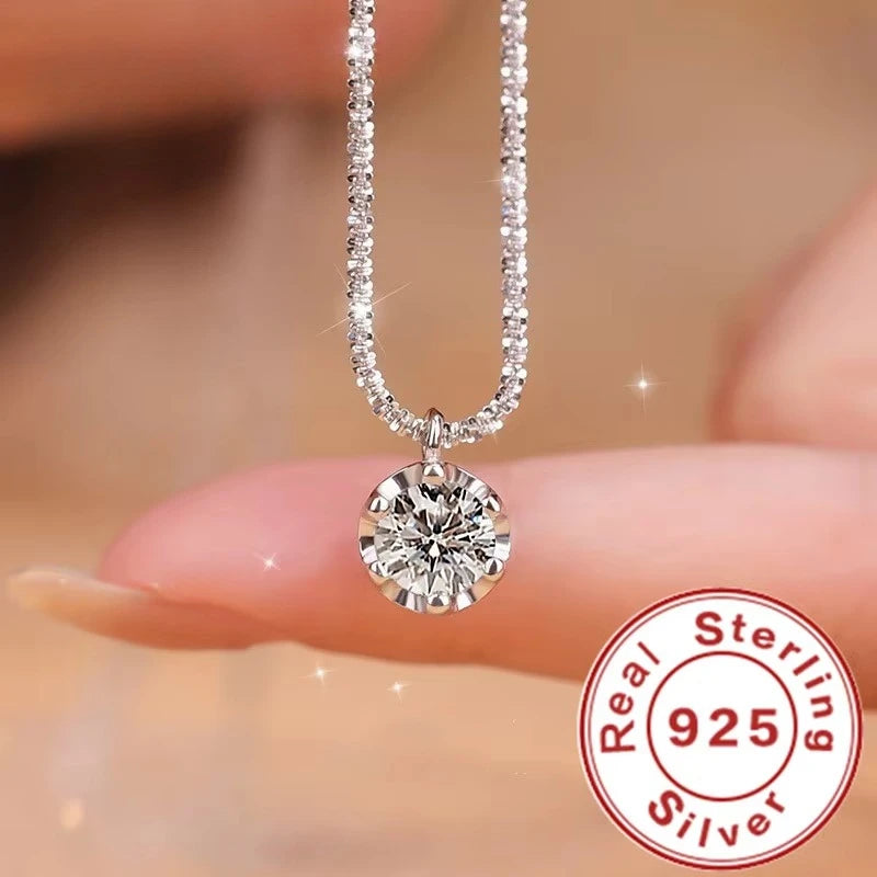 שרשרת כסף 925 בסגנון איטלקי עם חרוזי זית