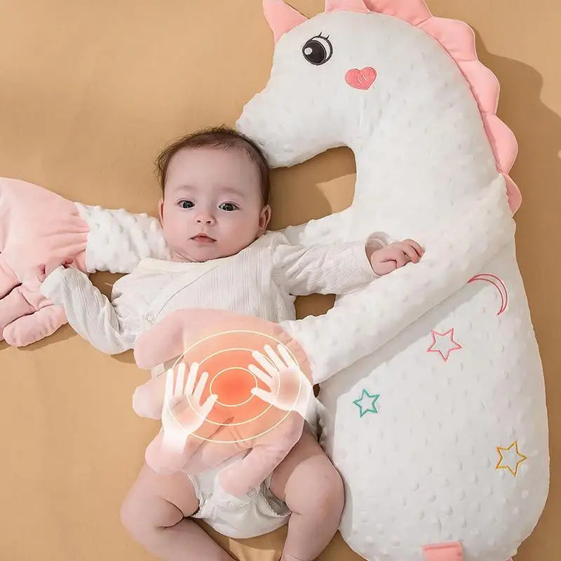 בובת הרגעה לתינוק עם כף יד מלטפת אוטומטית