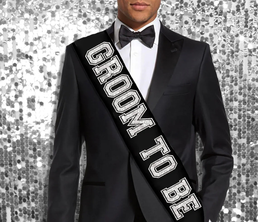 זוג סרטי כתף Bride To Be ו-Groom To Be