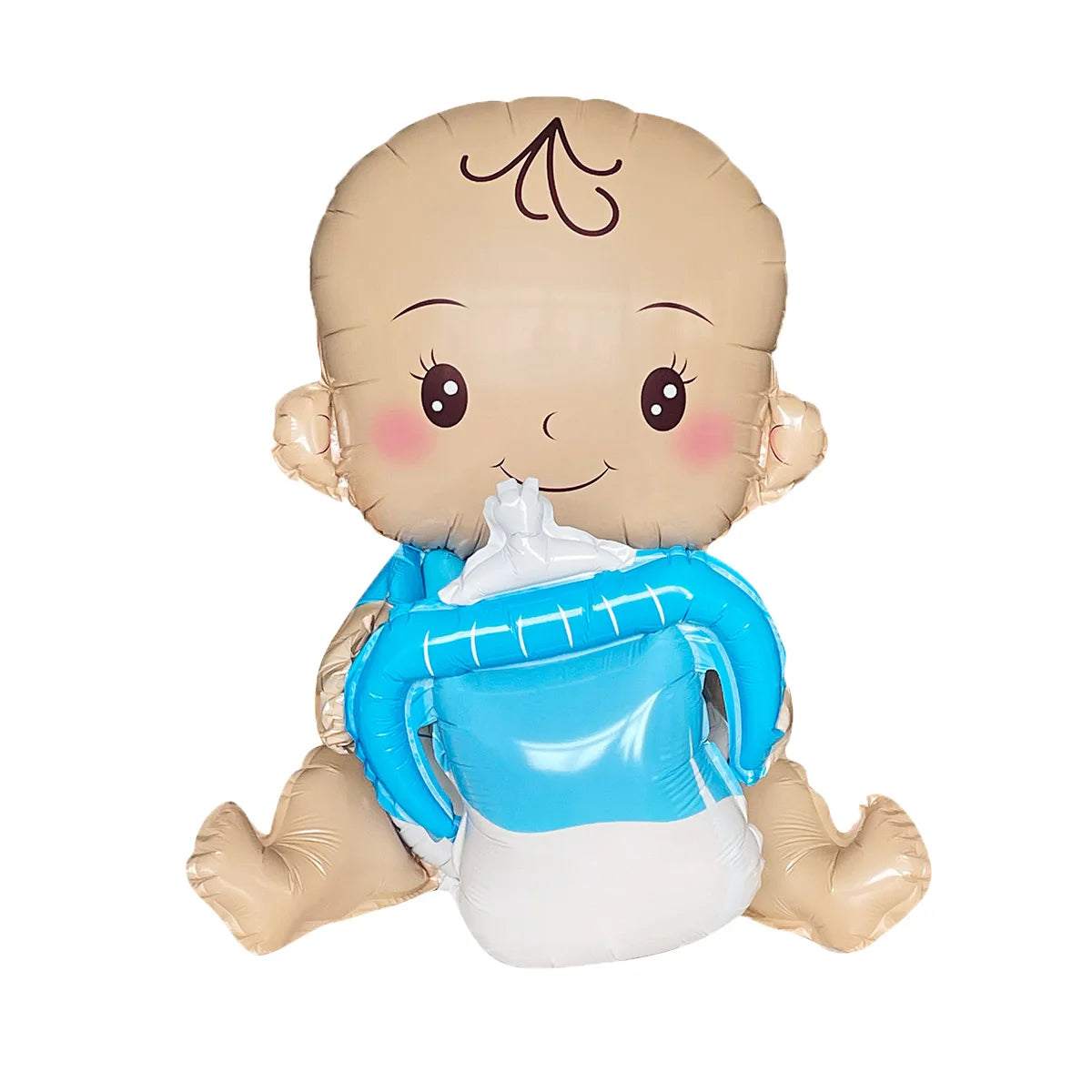 בלוני תינוק ובקבוק תלת־ממדיים למסיבת לידה