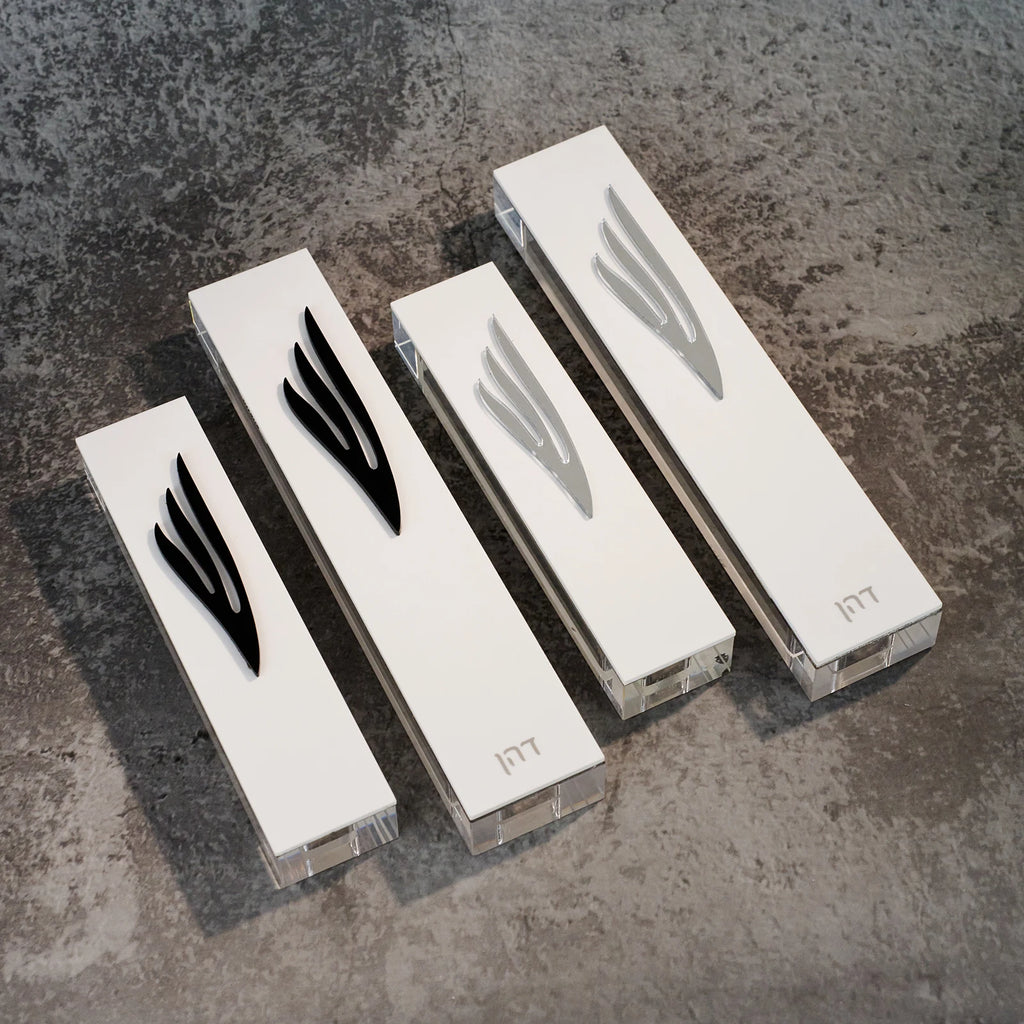 Custom Acrylic Mezuzah Case with 3D Shin Modern Indoor Outdoor Mezuzah Case Personalized Family Name New Home Judaica Gift