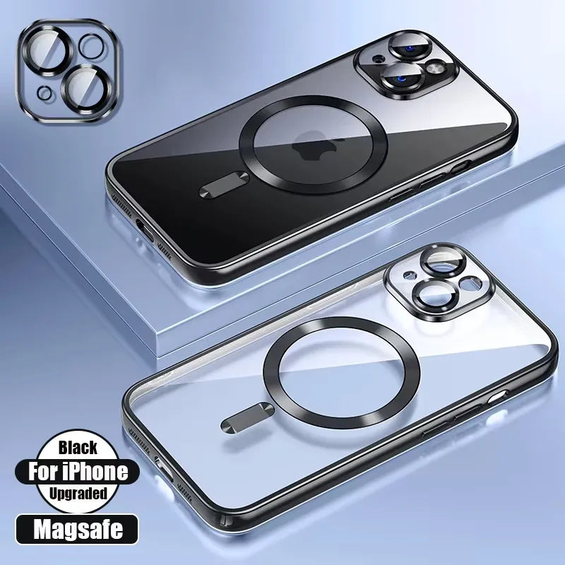 כיסוי שקוף דק MagSafe לאייפון
