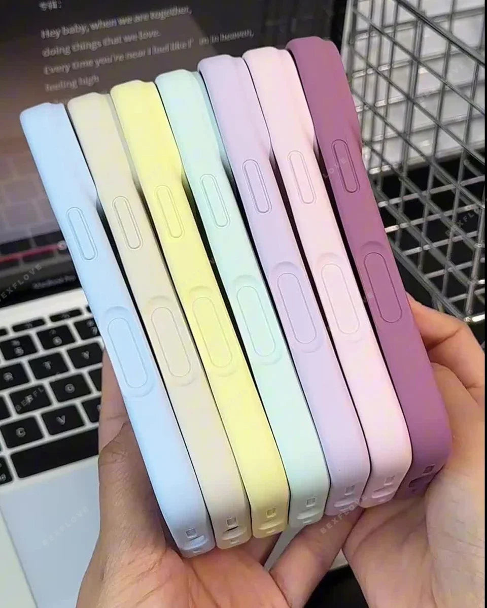 כיסוי סיליקון מגנטי לאייפון (MagSafe)