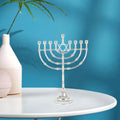 9 פמוטים למנורת נרות דקורטיבית לבית, מעמד נרות לשולחן, מתקן להצגת נרות נורדי למסיבת חתונה וכריסמס