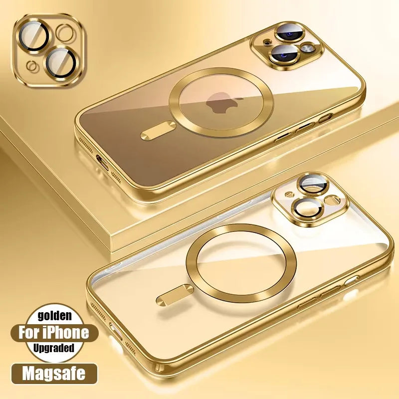 כיסוי שקוף דק MagSafe לאייפון