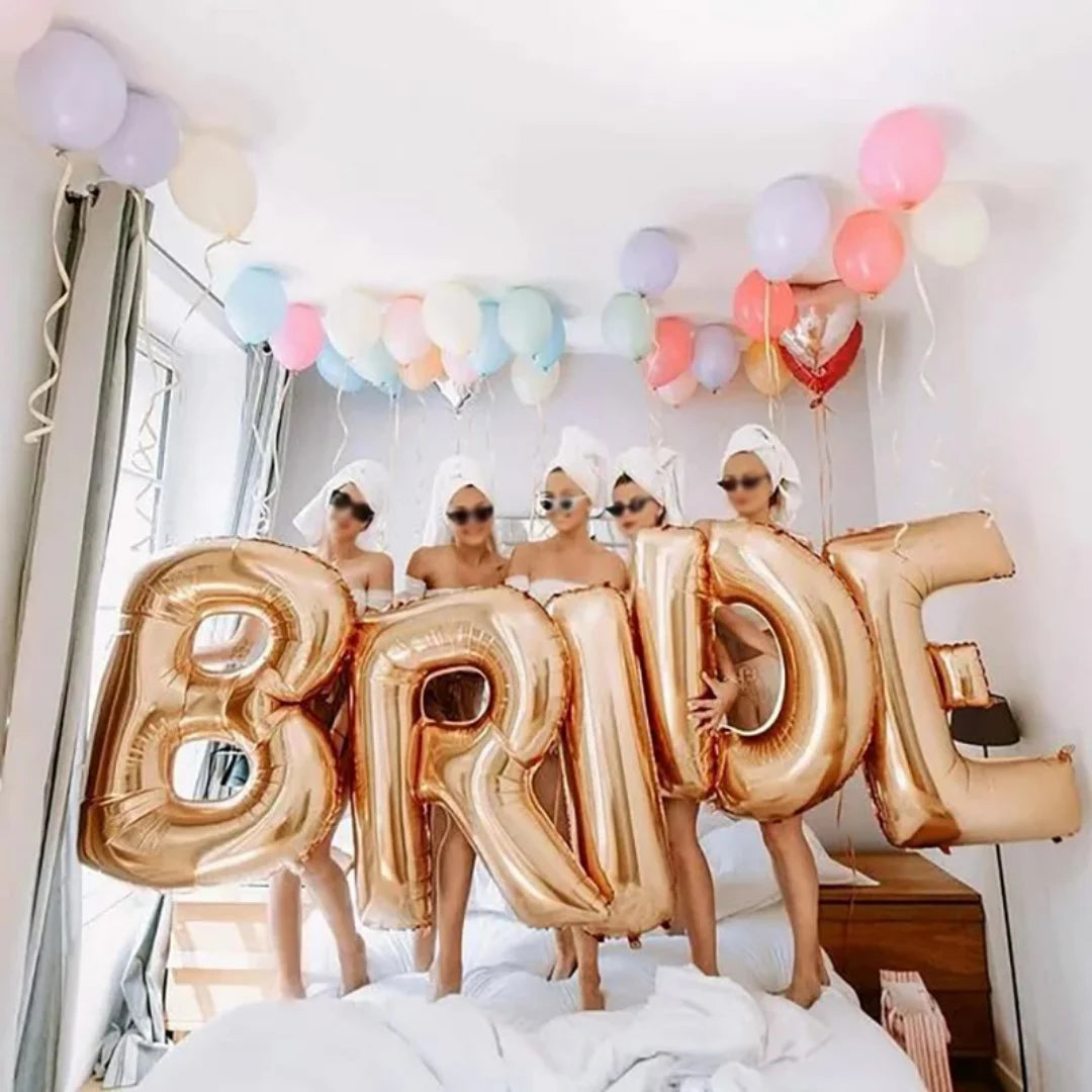 בלוני פויל BRIDE ברוז גולד