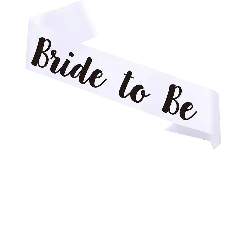 סרט כתף Bride To Be / Groom To Be