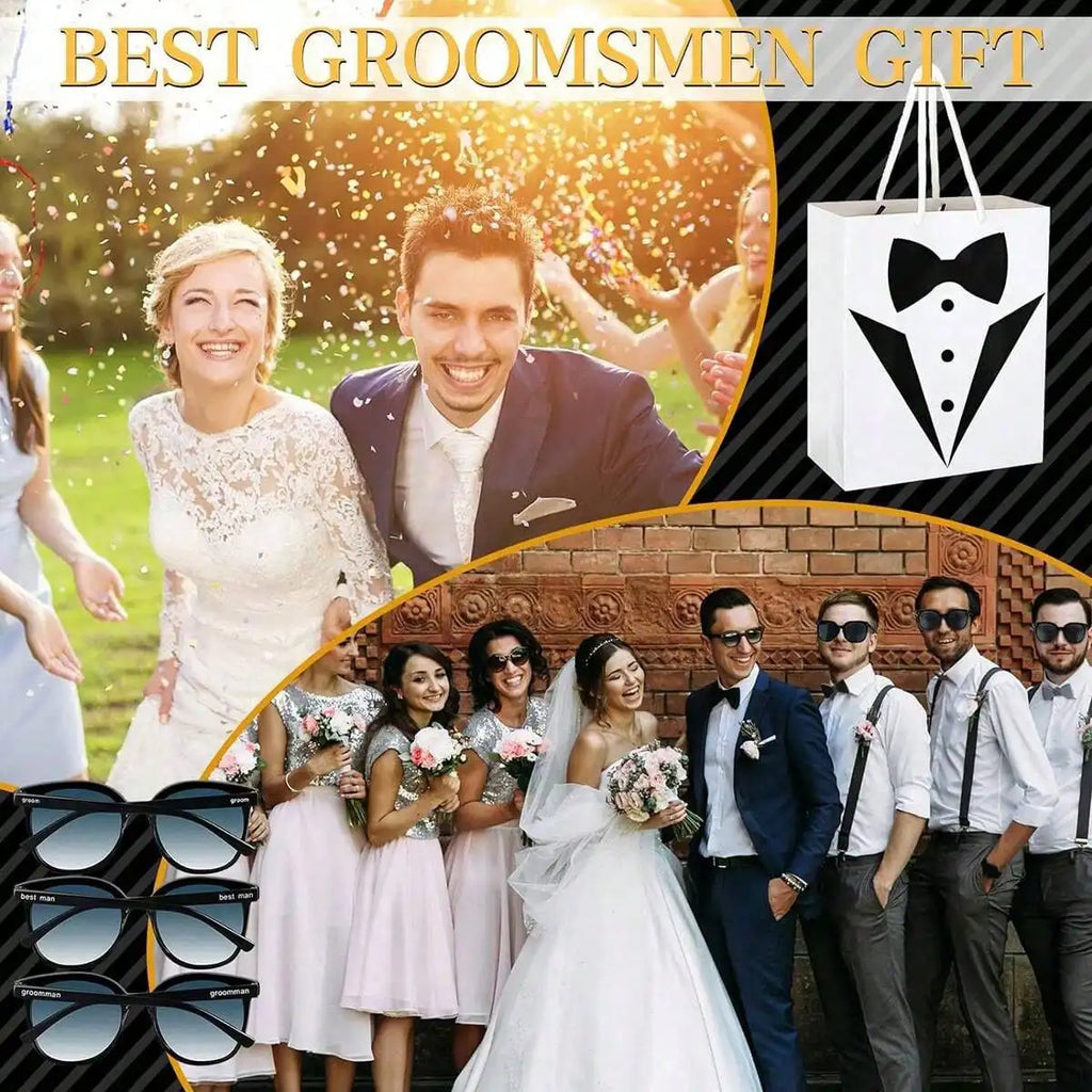 שקיות מתנה Team Groom לחברי החתן