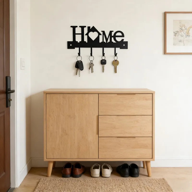 מתלה מפתחות "Home Love" לקיר