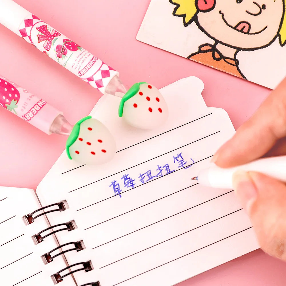 עטי ג׳ל בצורת תות – 10 יח׳