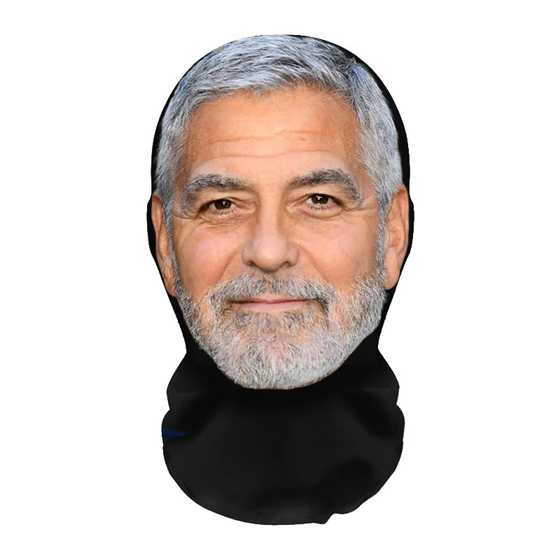מסכת ליל כל הקדושים חדשה לשנת 2026 לקוספליי, משחקי תפקידים, נשף מסכות, תחפושות, אביזרים למסיבות, מסכות פנים ריאליסטיות של סלבריטאים, כיסוי ראש בלקלאבה