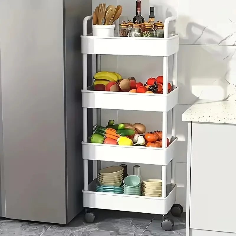 עגלת מדפים 5 קומות למטבח