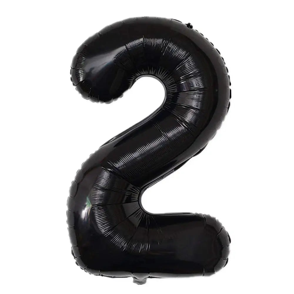בלון מספר ענק 81 ס״מ – במגוון צבעים