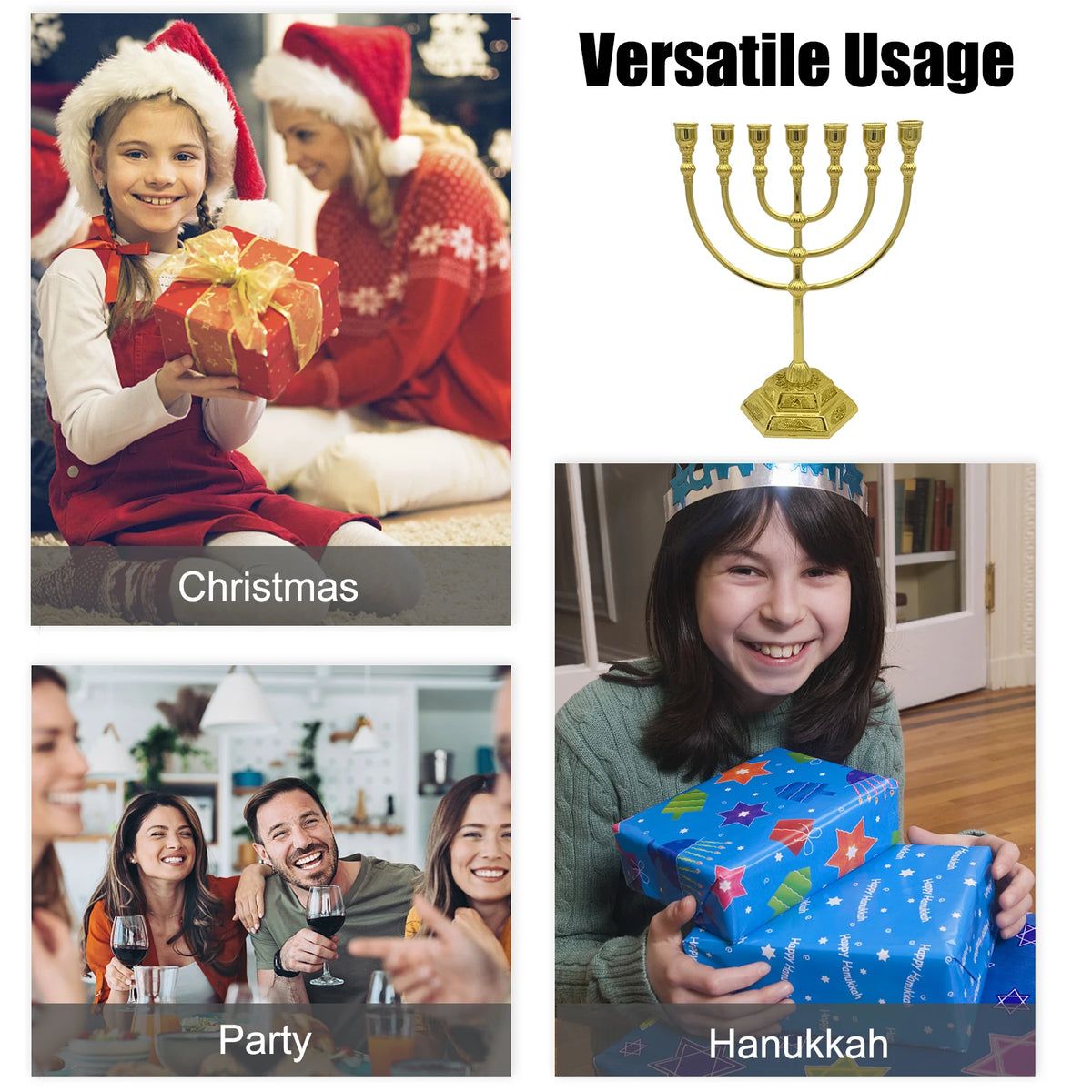יחידה אחת של פמוטים וינטג', קישוטים לבית, קישוטי שולחן אוכל, אביזרים לארוחת ערב רומנטית לאור נרות בסגנון צרפתי-נורדי