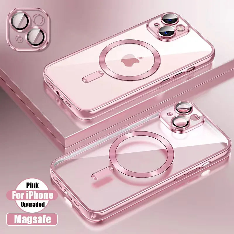 כיסוי שקוף דק MagSafe לאייפון