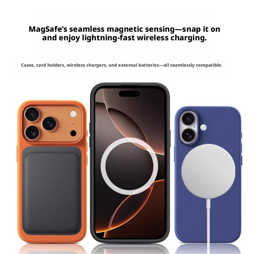 כיסוי סיליקון MagSafe לאייפון