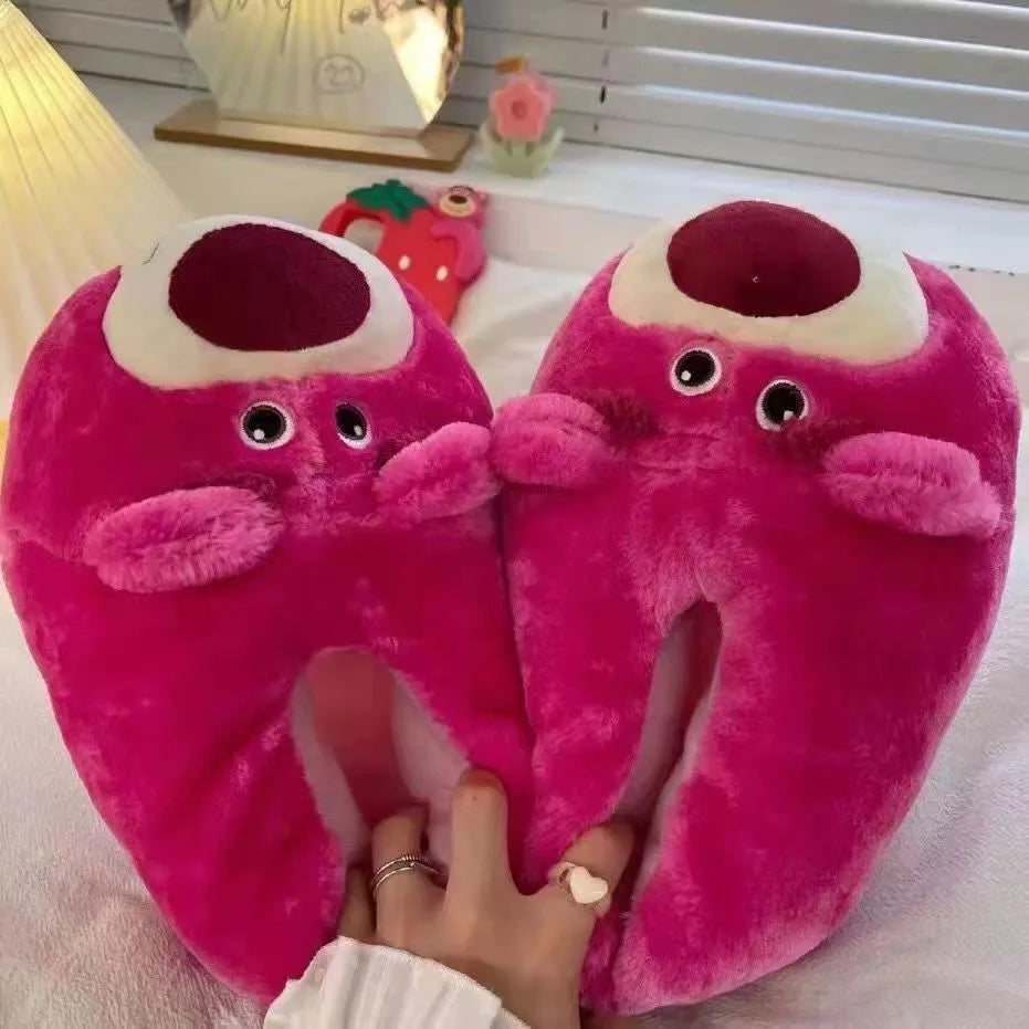 נעלי בית בצורת דובי